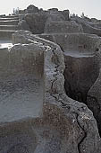 The shrine of Qenqo (Cusco), the zigzagging gutter